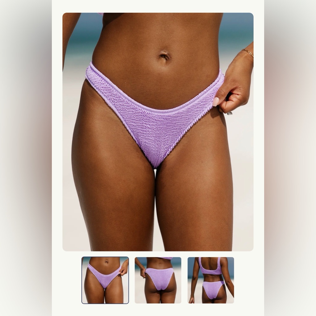 Honey Swim Lilac Luxe Classic Bottom Nwt. Size: Sm